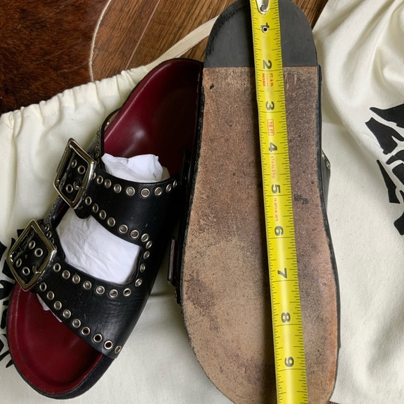 Isabel Marant Studded Sliders - Picture 10 of 11